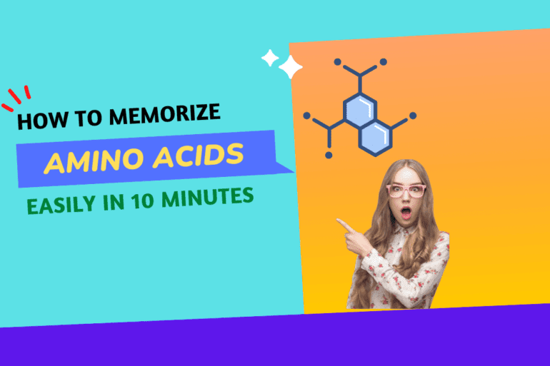 How To Memorize 20 Amino Acids Easily In 10 Minutes 